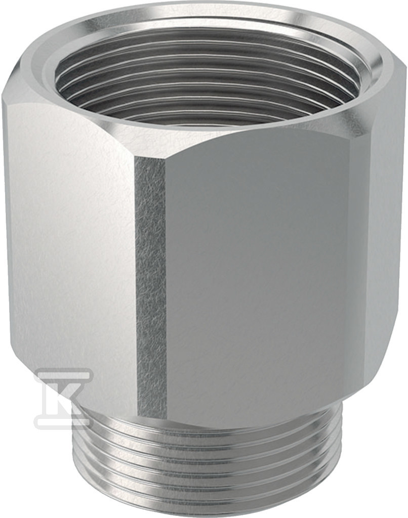 Złączka gwintowana nakrętno-wkrętna GW1 1/4"xGZ3/4", stalowa ocynkowana (kanalizacja HDPE) 362.876.26.1 - obrazek 1
