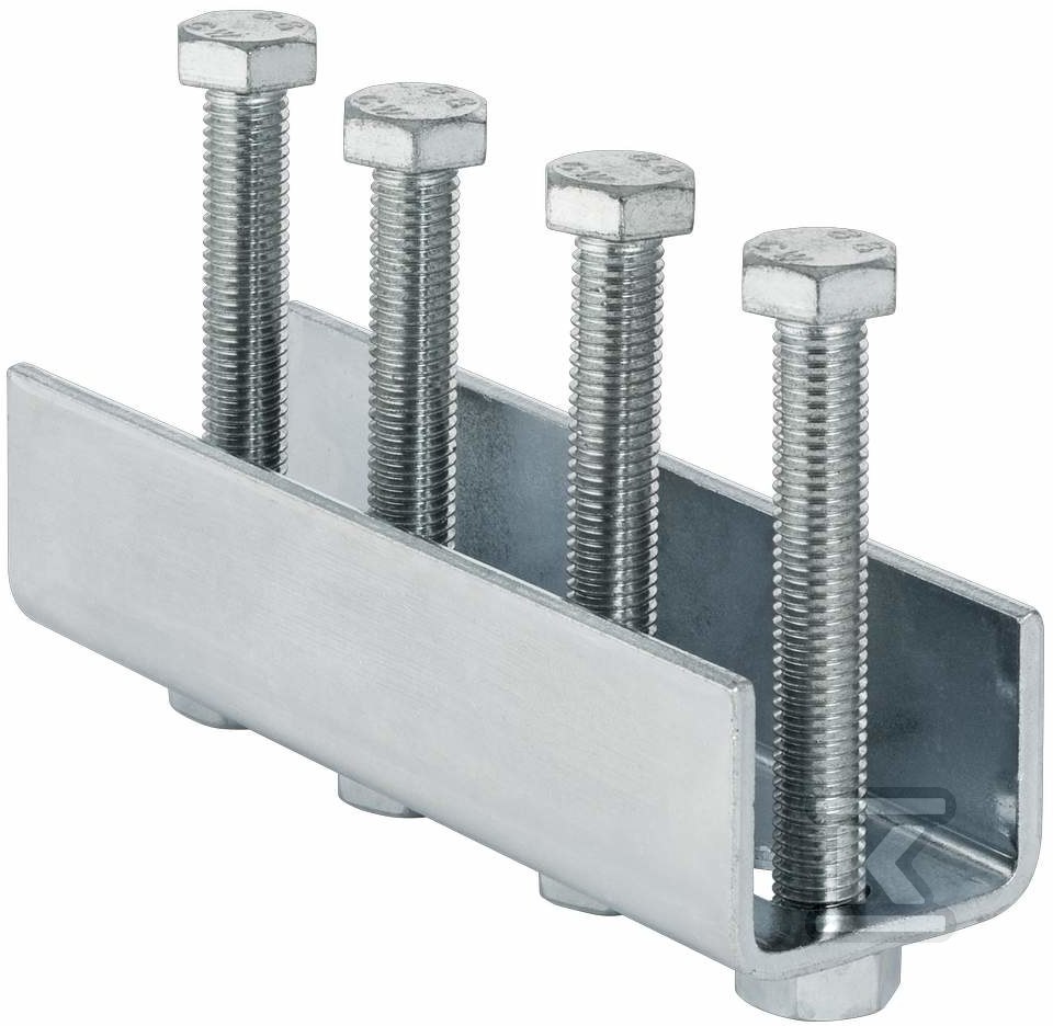 Łącznik montażowy do profili montażowych o przekroju C 4,5cm × 4cm × 16cm stal ocynkowana Pluvia 363.864.00.1 - obrazek 1
