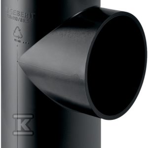 Trójnik PEHD 90×90/88.5 prosty, kolor czarny (kanalizacja HDPE) 366.180.16.1 Trójnik PEHD 90×90/88.5 prosty, kolor czarny (kanalizacja HDPE) 366.180.16.1