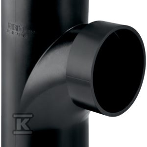 Trójnik PEHD 110×110/88.5 prosty z łagodnym przepływem, kolor czarny (kanalizacja HDPE) 367.163.16.1 Trójnik PEHD 110×110/88.5 prosty z łagodnym przepływem, kolor czarny (kanalizacja HDPE) 367.163.16.1
