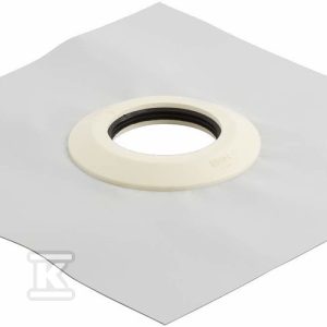 Kołnierz uszczelniający DN110 z folią przyłączeniową SARNAFIL-PVC, wym.48x48x2,5cm, do połączeń klejonych i zgrzewanych, do ochrony przed wilgocią, kolor szary (kanalizacja HDPE) 367.674.00.1 Kołnierz uszczelniający DN110 z folią przyłączeniową SARNAFIL-PVC, wym.48x48x2,5cm, do połączeń klejonych i zgrzewanych, do ochrony przed wilgocią, kolor szary (kanalizacja HDPE) 367.674.00.1