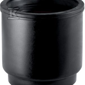 Kielich podłączeniowy PEHD 110 długi H=12cm, z uszczelką, do stojących misek WC, kolor czarny (kanalizacja HDPE) 367.868.16.1 Kielich podłączeniowy PEHD 110 długi H=12cm, z uszczelką, do stojących misek WC, kolor czarny (kanalizacja HDPE) 367.868.16.1