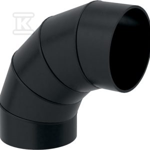 Kolano segmentowe PEHD 250/90, kolor czarny (kanalizacja HDPE) 371.055.16.1 Kolano segmentowe PEHD 250/90, kolor czarny (kanalizacja HDPE) 371.055.16.1