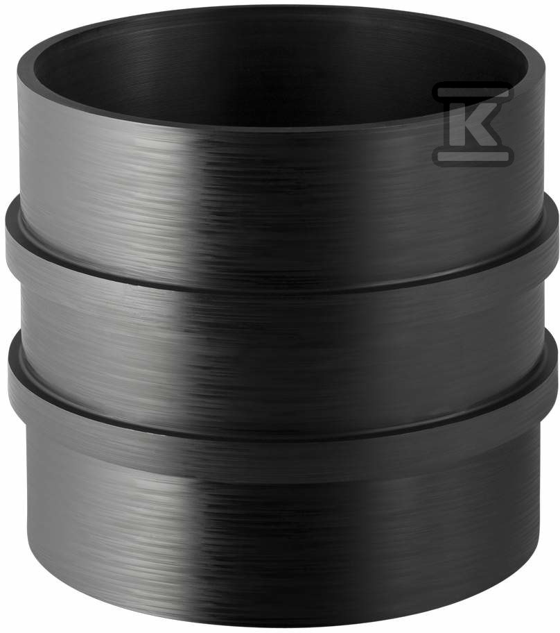 Tuleja PEHD pierścieniowa 315 z podwójnym pierścieniem, kolor czarny (kanalizacja HDPE) 372.751.16.1 - obrazek 1