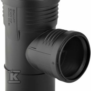 Trójnik Silent-PP HT 32×32/87.5 sanitarny, do kanalizacji wewnętrznej niskoszumowej, kolor czarny 390.046.14.1 Trójnik Silent-PP HT 32×32/87.5 sanitarny, do kanalizacji wewnętrznej niskoszumowej, kolor czarny 390.046.14.1