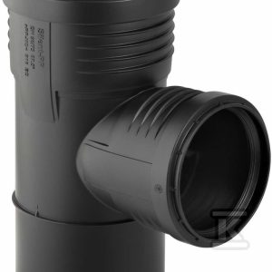 Trójnik Silent-PP HT 40×40/87.5 sanitarny, do kanalizacji wewnętrznej niskoszumowej, kolor czarny 390.147.14.1 Trójnik Silent-PP HT 40×40/87.5 sanitarny, do kanalizacji wewnętrznej niskoszumowej, kolor czarny 390.147.14.1