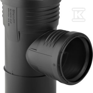 Trójnik Silent-PP HT 75×50/87.5 sanitarny, do kanalizacji wewnętrznej niskoszumowej, kolor czarny 390.348.14.1 Trójnik Silent-PP HT 75×50/87.5 sanitarny, do kanalizacji wewnętrznej niskoszumowej, kolor czarny 390.348.14.1