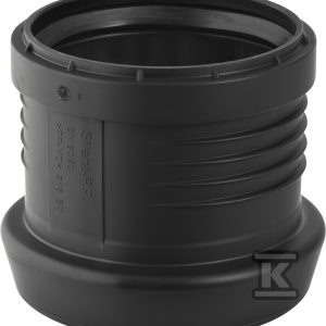 Złączka przejściowa 90×90 z Silent-PP na Silent-db20 sanitarna, do kanalizacji wewnętrznej niskoszumowej, kolor czarny 390.496.14.1 Złączka przejściowa 90×90 z Silent-PP na Silent-db20 sanitarna, do kanalizacji wewnętrznej niskoszumowej, kolor czarny 390.496.14.1