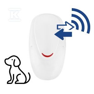 Czujnik PIR „GENEVO” EVOPIR PET do bezprzewodowego systemu EVOLINK C63C303 Czujnik PIR „GENEVO” EVOPIR PET do bezprzewodowego systemu EVOLINK C63C303