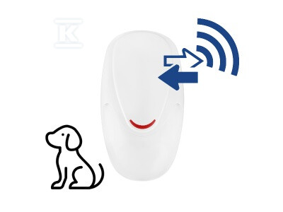 Czujnik PIR "GENEVO" EVOPIR PET do bezprzewodowego systemu EVOLINK C63C303 - obrazek 1