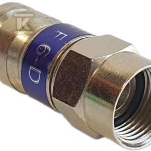 Złącze koncentryczne kompresyjne na RG6 – tc F6D 2973