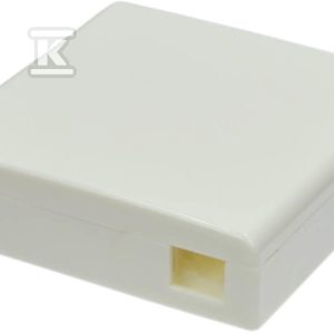 Gniazdo optyczne FTTH 2F, BOX-2C (2xSC) 26599 Gniazdo optyczne FTTH 2F, BOX-2C (2xSC) 26599