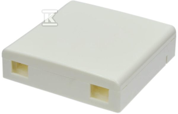 Gniazdo optyczne FTTH 2F, BOX-2C (2xSC) 26599