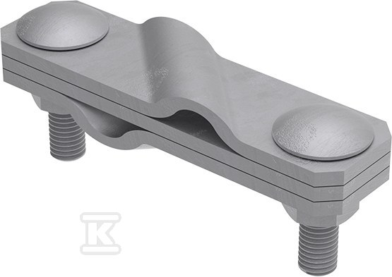 Złącze krzyżowe skośne OG - 3-elementowe, DRUT/DRUT 11600402 - obrazek 1
