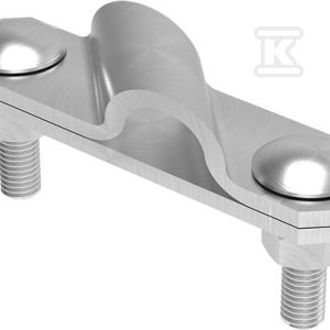 Złącze krzyżowe skośne Ni 2-elementowe pręt16/bed 11601205 Złącze krzyżowe skośne Ni 2-elementowe pręt16/bed 11601205