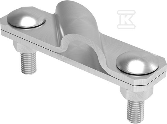 Złącze krzyżowe skośne Ni 2-elementowe pręt16/bed 11601205 - obrazek 1