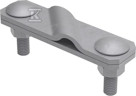 Złącze krzyżowe skośne OG - 2-elementowe, DRUT/BED 11601402 - obrazek 1
