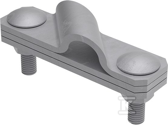 Złącze krzyżowe skośne OG - 3-elementowe, PRĘT16/BED 11602202 - obrazek 1