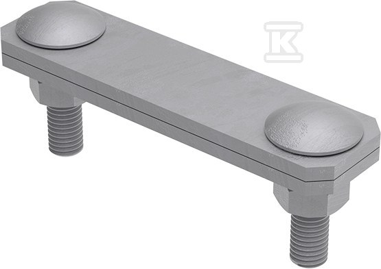 Złącze krzyżowe skośne OG - 2-elementowe, BED/BED 11610002 - obrazek 1