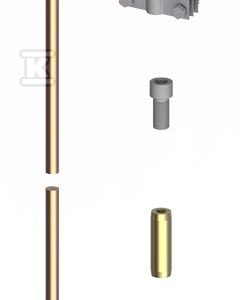 Pręt uziomowy 1,5m 100um 5/8″ 14200104 Pręt uziomowy 1,5m 100um 5/8″ 14200104