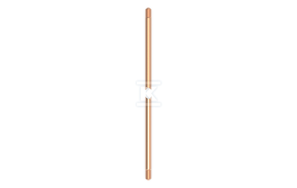 Pręt uziomowy 1m 100um 5/8" 14220104 - obrazek 1