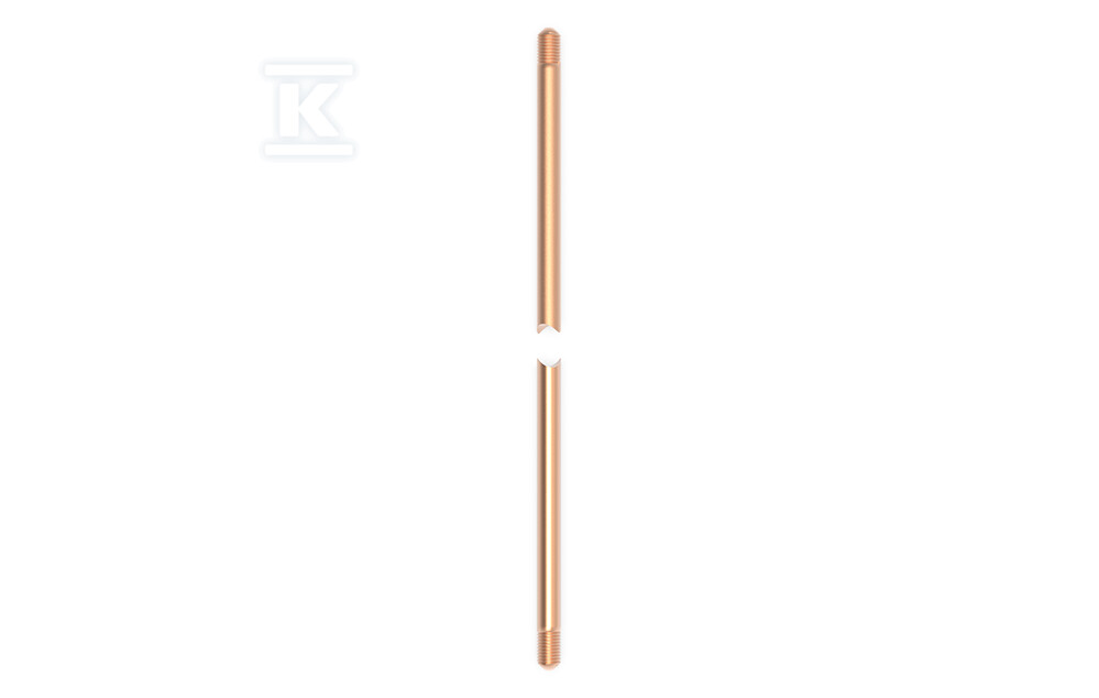 Pręt uziomowy 1m 100um 3/4" 14221104 - obrazek 1