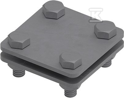 Złącze uniwersalne OG - 2-elementowe, 60x60 BED/BED 21400102 - obrazek 1