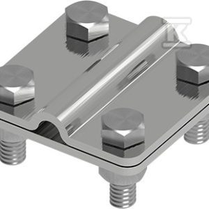 Złącze uniwersalne Ni 2-elementowe 60×60 bed/DR8 21400205 Złącze uniwersalne Ni 2-elementowe 60×60 bed/DR8 21400205