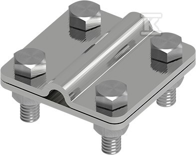 Złącze uniwersalne Ni 2-elementowe 60x60 bed/DR8 21400205 - obrazek 1
