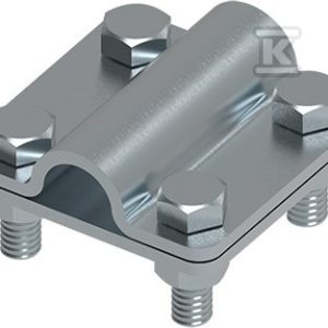 OC Złącze uniwersalne 2-elementowe 60X60 bed/pręt16 21400301 OC Złącze uniwersalne 2-elementowe 60X60 bed/pręt16 21400301