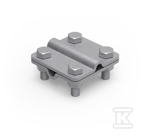 Złącze uniwersalne OG - 2-elementowe, 60x60 DR8/DR8 21400402 - obrazek 1