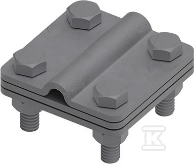 Złącze uniwersalne 3-elementowe OG - 60x60 bed/DR8 21401202 - obrazek 1