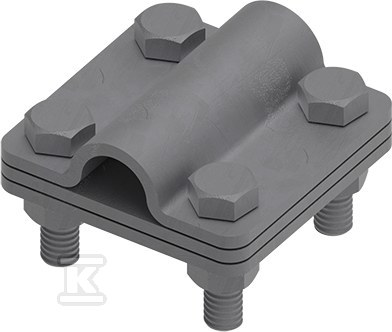Złącze uniwersalne 3-elementowe OG - 60x60 bed/pręt16 21401302 - obrazek 1