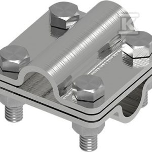Złącze uniwersalne Ni 3-elementowe 60×60 pręt16/pręt16 21401505 Złącze uniwersalne Ni 3-elementowe 60×60 pręt16/pręt16 21401505