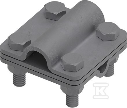 Złącze uniwersalne 3-elementowe OG - 60x60 DR8/pręt16 21401602 - obrazek 1