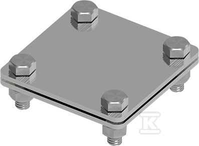 Złącze uniwersalne Ni 2-elementowe 80x80 bed/bed 21500105 - obrazek 1