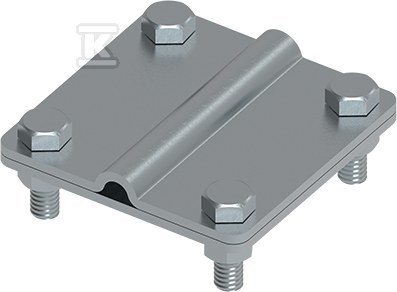 OC Złącze uniwersalne 2-elementowe 80X80 bed/DR8 21500201 - obrazek 1