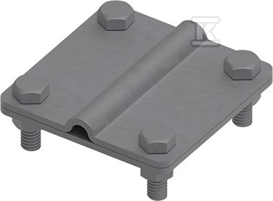 Złącze uniwersalne OG – 2-elementowe, 80×80 BED/DR8 21500202