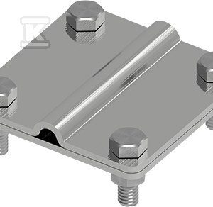 Złącze uniwersalne Ni 2-elementowe 80×80 bed/DR8 21500205 Złącze uniwersalne Ni 2-elementowe 80×80 bed/DR8 21500205