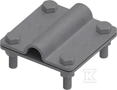 Złącze uniwersalne OG - 2-elementowe, 80x80 BED/PRĘT16 21500302 - obrazek 1