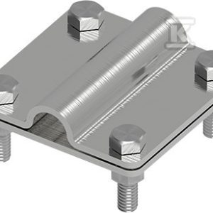 Złącze uniwersalne Ni 2-elementowe 80×80 bed/pręt16 21500305 Złącze uniwersalne Ni 2-elementowe 80×80 bed/pręt16 21500305