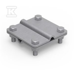 Złącze uniwersalne OG – 2-elementowe, 80×80 DR8/DR8 21500402 Złącze uniwersalne OG – 2-elementowe, 80×80 DR8/DR8 21500402