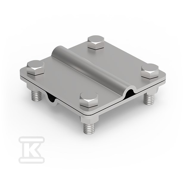 Złącze uniwersalne Ni 2-elementowe 80x80 DR8/DR8 21500405 - obrazek 1