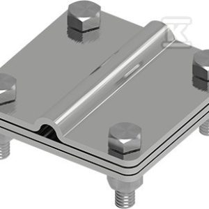 Złącze uniwersalne Ni 3-elementowe 80×80 bed/DR8 21501205 Złącze uniwersalne Ni 3-elementowe 80×80 bed/DR8 21501205