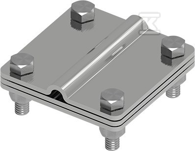 Złącze uniwersalne Ni 3-elementowe 80x80 bed/DR8 21501205 - obrazek 1