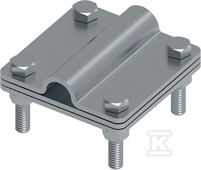 OC Złącze uniwersalne 3-elementowe 80X80 bed/pręt16 21501301 - obrazek 1