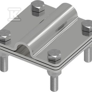 Złącze uniwersalne Ni 3-elementowe 80×80 bed/pręt16 21501305 Złącze uniwersalne Ni 3-elementowe 80×80 bed/pręt16 21501305