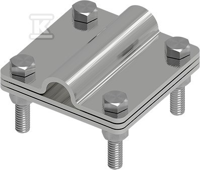 Złącze uniwersalne Ni 3-elementowe 80x80 bed/pręt16 21501305 - obrazek 1