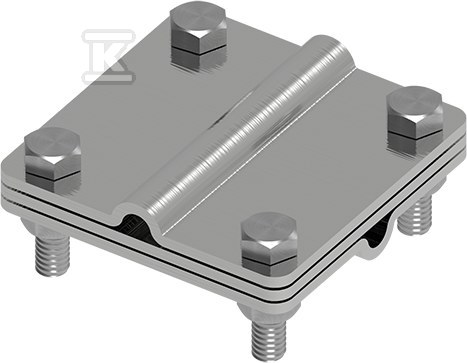 Złącze uniwersalne Ni 3-elementowe 80x80 DR8/DR8 21501405 - obrazek 1