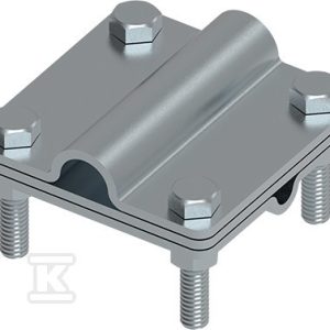 OC Złącze uniwersalne 3-elementowe 80X80 DR8/pręt16 21501601 OC Złącze uniwersalne 3-elementowe 80X80 DR8/pręt16 21501601